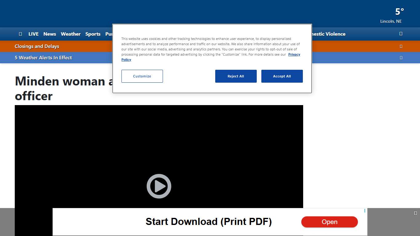 Minden woman accused of impersonating an officer