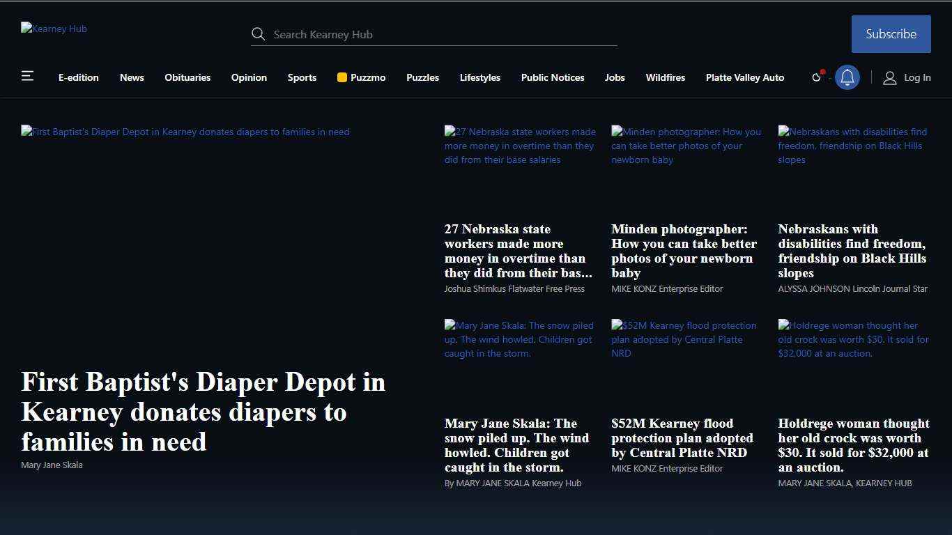 Kearney Hub Breaking News | Read Kearny, NE and Nebraska breaking news. Get latest news, events and information on Nebraska sports, weather, entertainment and lifestyles.